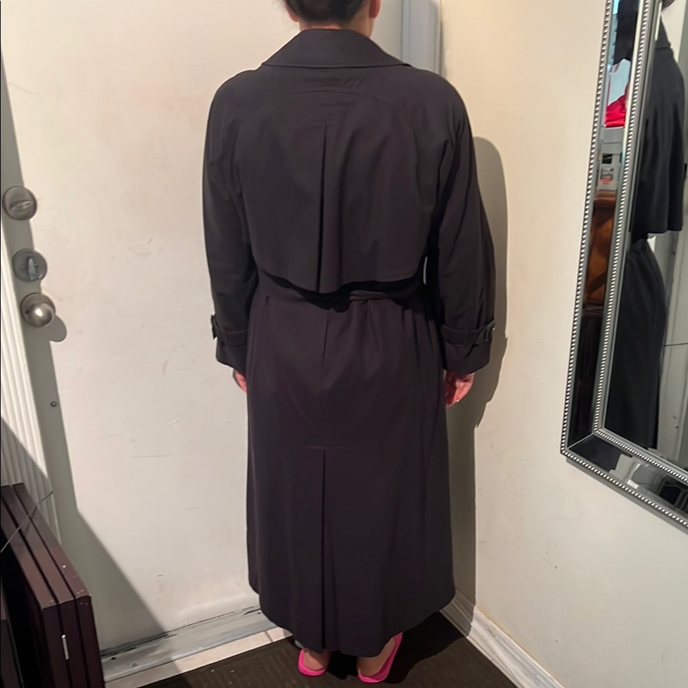 Women's Black Trench Coat